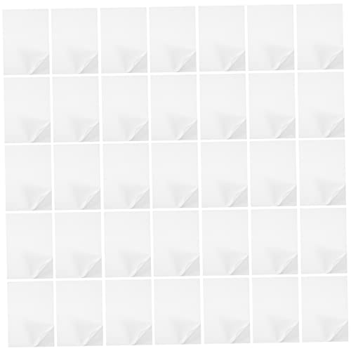 GRIRIW 50Stücke Klebeband Bögen Einseitige Transparente Folien für Scrapbooking Kunsthandwerk und Heimdekoration Kompatibel von GRIRIW