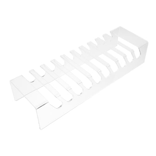 GRIRIW Handy Organizer Und Transparenter Handyständer Fächer Multi Handy Rack Büro Display Und Desktop Halter Für Tablets Und Smartphones Transparent von GRIRIW