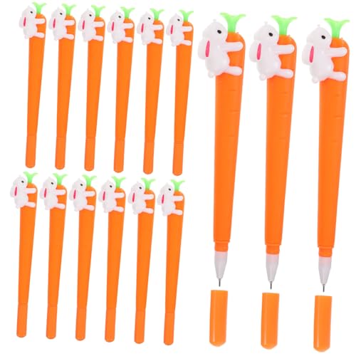 GRIRIW Osterhasen-stift Karottenform 15 Stück Gel-tintenstifte Für Studenten Kinder von GRIRIW