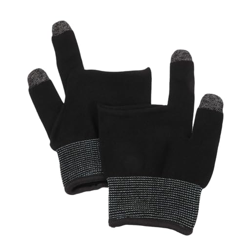 GRIRIW Touch-finger-handschuhe Für Gaming Atmungsaktive Halbfinger-handschuhe Schweißabsorbierende Spielhandschuhe Weich Und Bequem Für Konsolenspiele von GRIRIW