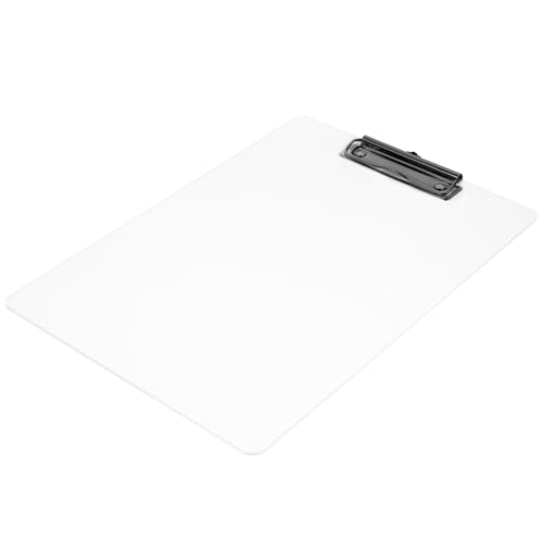 GRIRIW Transparenter Ordner Übersichtliche Zwischenablage Klemmbrett Mit Speicher Datei Klarer Schreibblock Aktenpapier Unterlage Transparenter Aktenhalter A4-klemmbrett Planke Eisen GRIRIW Transparenter Ordner Übersichtliche Zwischenablage Klemmbrett Mit Speicher Datei Klarer Schreibblock Aktenpapier Unterlage Transparenter Aktenhalter A4-klemmbrett Planke Eisen von GRIRIW