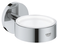 GROHE Essentials, Chrom, Monochromatisch, Einzelbild, Wandmontiert, Rund von GROHE