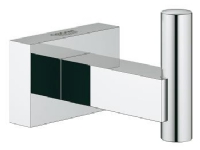 GROHE Essentials Cube, Indoor, Handtuchhaken, Chrom, Metall, Rechteck von GROHE
