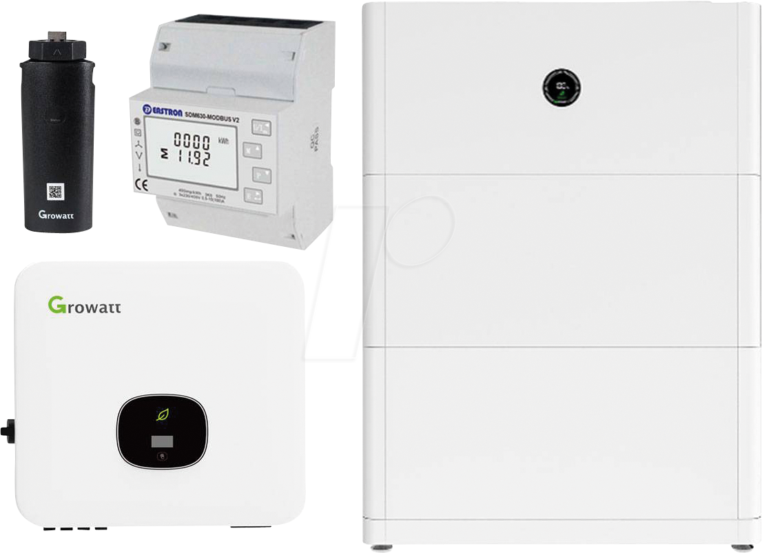 GW 10KT 10000SET - Growatt MOD 10KTL3-XH2 10 kW + 10 kWh Speicher von GROWATT