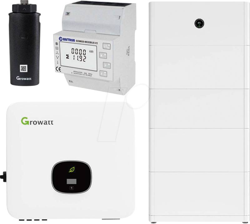 GW 7KTL 20000SET - Growatt MOD 7KTL3-XH2 7kW + 20 kWh Speicher von GROWATT