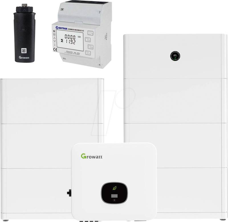 GW 8KTL 30000SET - Growatt MOD 8KTL3-XH2 8 kW + 30 kWh Speicher von GROWATT