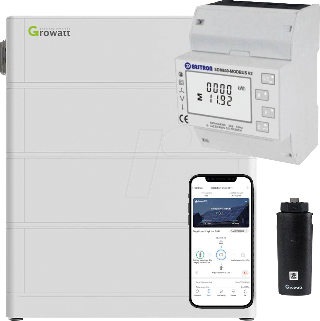 GW ARK 10.2 MOD - ARK 10.2 kWh Hochvolt-Solarspeicher, für Growatt MOD XH Serie (3 von GROWATT