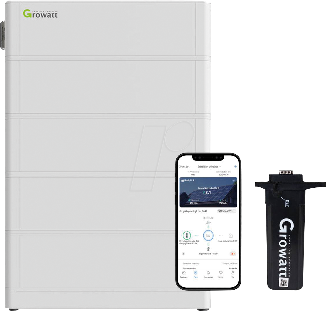 GW ARK 10.2 SPH - ARK 10.2 kWh Hochvolt-Solarspeicher, für Growatt SPH Serie (3-PH von GROWATT