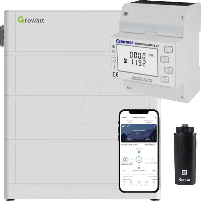 GW ARK 7.6 MOD - ARK 7.6 kWh Hochvolt-Solarspeicher, für Growatt MOD XH Serie (3- von GROWATT