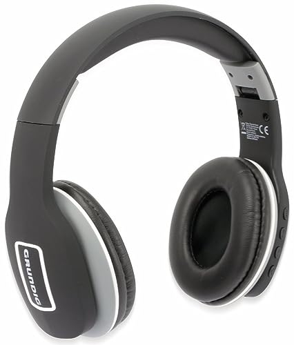 GRUNDIG Bluetooth Kopfhörer EE1178 Headphones kabellos Bügelkopfhörer (Schwarz) von GRUNDIG