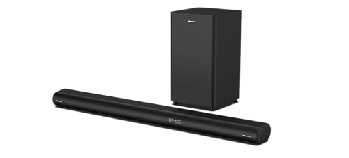 GRUNDIG DSB 3000 Dolby Atmos Soundbar mit Subwoofer, 3.1.2 Kanal Dolby Atmos, 580 Watt max. Musikleistung, Bluetooth V5.3, HDMI (eARC), Optischer Eingang, Aux In, USB, Schwarz von GRUNDIG