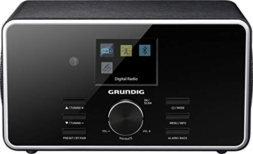 GRUNDIG DTR 4500 Digital Radio, DAB+, FM-Radio, RDS, 2.0 Stereo-Lautsprechersystem, Weckfunktion, TFT Farbdisplay, inkl. Fernbedienung, Bluetooth, Schwarz GRUNDIG DTR 4500 Digital Radio, DAB+, FM-Radio, RDS, 2.0 Stereo-Lautsprechersystem, Weckfunktion, TFT Farbdisplay, inkl. Fernbedienung, Bluetooth, Schwarz von GRUNDIG
