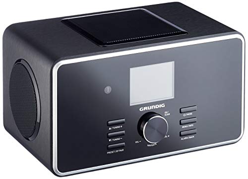 GRUNDIG DTR 6000 X Internetradio, DAB+, FM-Radio, 2.1 Stereo-Lautsprechersystem, Spotify Connect, Bluetooth, Weckerfunktion, inkl. Fernbedienung, TFT Farbdisplay, Schwarz von GRUNDIG