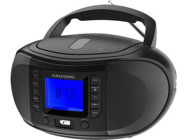 GRUNDIG GRB 3500 Radio, CD-Player, Schwarz GRUNDIG GRB 3500 Radio, CD-Player, Schwarz von GRUNDIG