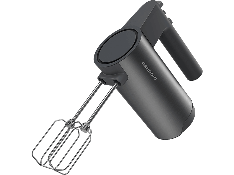 GRUNDIG HM 7140 Handmixer Dark Inox/Schwarz (500 Watt) von GRUNDIG