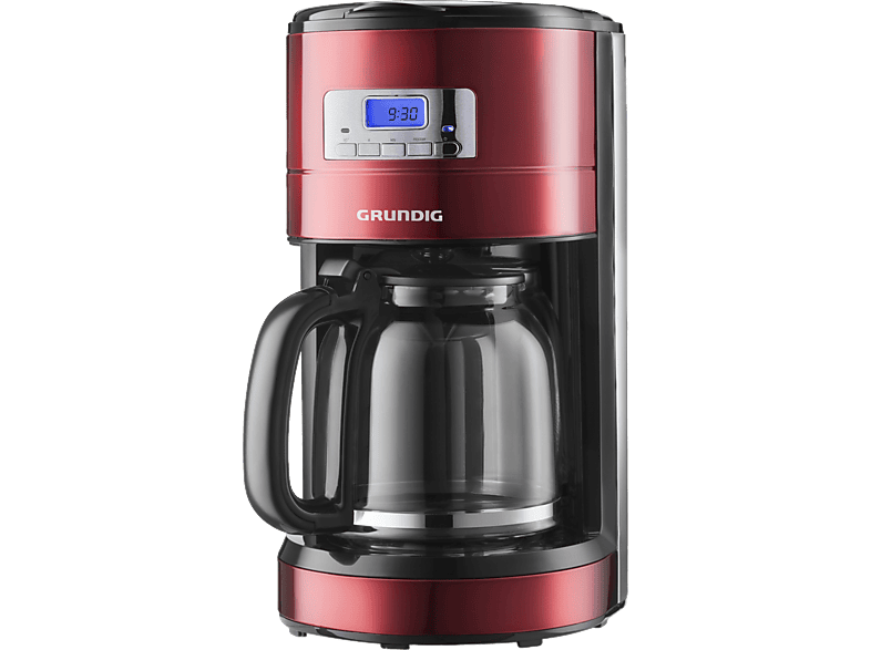 GRUNDIG KM 6330 Kaffeemaschine Rot Metallic von GRUNDIG