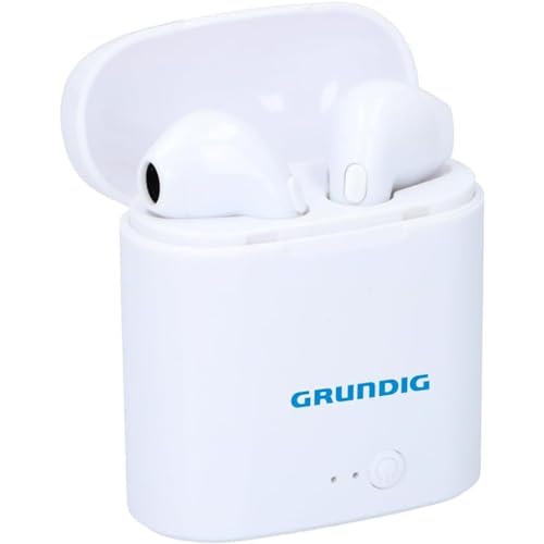 GRUNDIG Kabellose Kopfhörer, Bluetooth-Kopfhörer, In-Ear-Kopfhörer, 400 mAh, Weiß von GRUNDIG