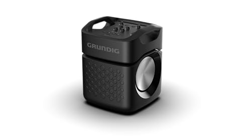 Grundig Party Hit Max Bluetooth Lautsprecher, Soundbox, 160 W, Bluetooth 5.3, bis zu 10 m Reichweite, RGB Lichteffekte, bis zu 12 Std. Akkulaufzeit, Powerbank-Funktion, spritzwasserdicht IPX4, Schwarz Grundig Party Hit Max Bluetooth Lautsprecher, Soundbox, 160 W, Bluetooth 5.3, bis zu 10 m Reichweite, RGB Lichteffekte, bis zu 12 Std. Akkulaufzeit, Powerbank-Funktion, spritzwasserdicht IPX4, Schwarz von GRUNDIG