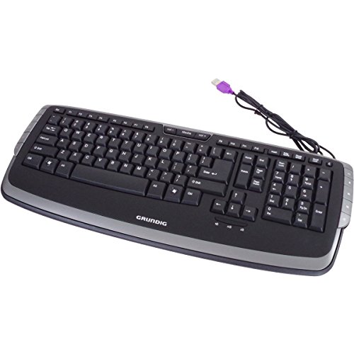 Grundig 72845 Tastatur (QWERTY, USB) schwarz von GRUNDIG