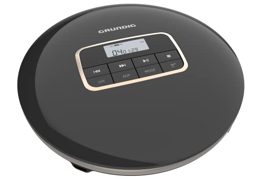 Grundig GCDP 8500, tragbarer CD-Player, Schwarz/Silber Grundig GCDP 8500, tragbarer CD-Player, Schwarz/Silber von GRUNDIG