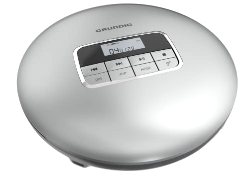 Grundig GCDP 8500, tragbarer CD-Player, Silber/Schwarz Grundig GCDP 8500, tragbarer CD-Player, Silber/Schwarz von GRUNDIG