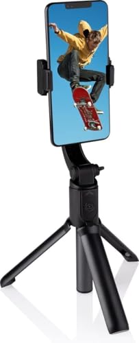 Grundig Gimbal Stabilisator - für Handy - Smartphone - 3-Assig - 360° Drehbar - Akku für 4 Stunden - Bluetooth von GRUNDIG