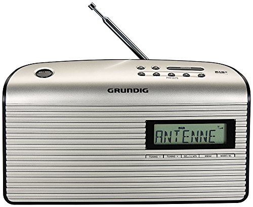 Grundig Music 7000 DAB+ Radio, schwarz/silber von GRUNDIG