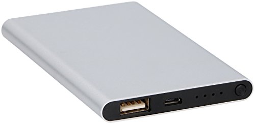 Grundig Powerbank, 4000 mAh, silberfarben von GRUNDIG