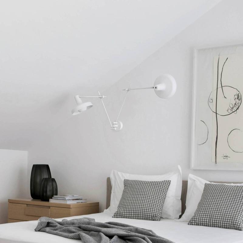 GRUPA Arigato Wandleuchte 2-flammig 90cm weiß von GRUPA