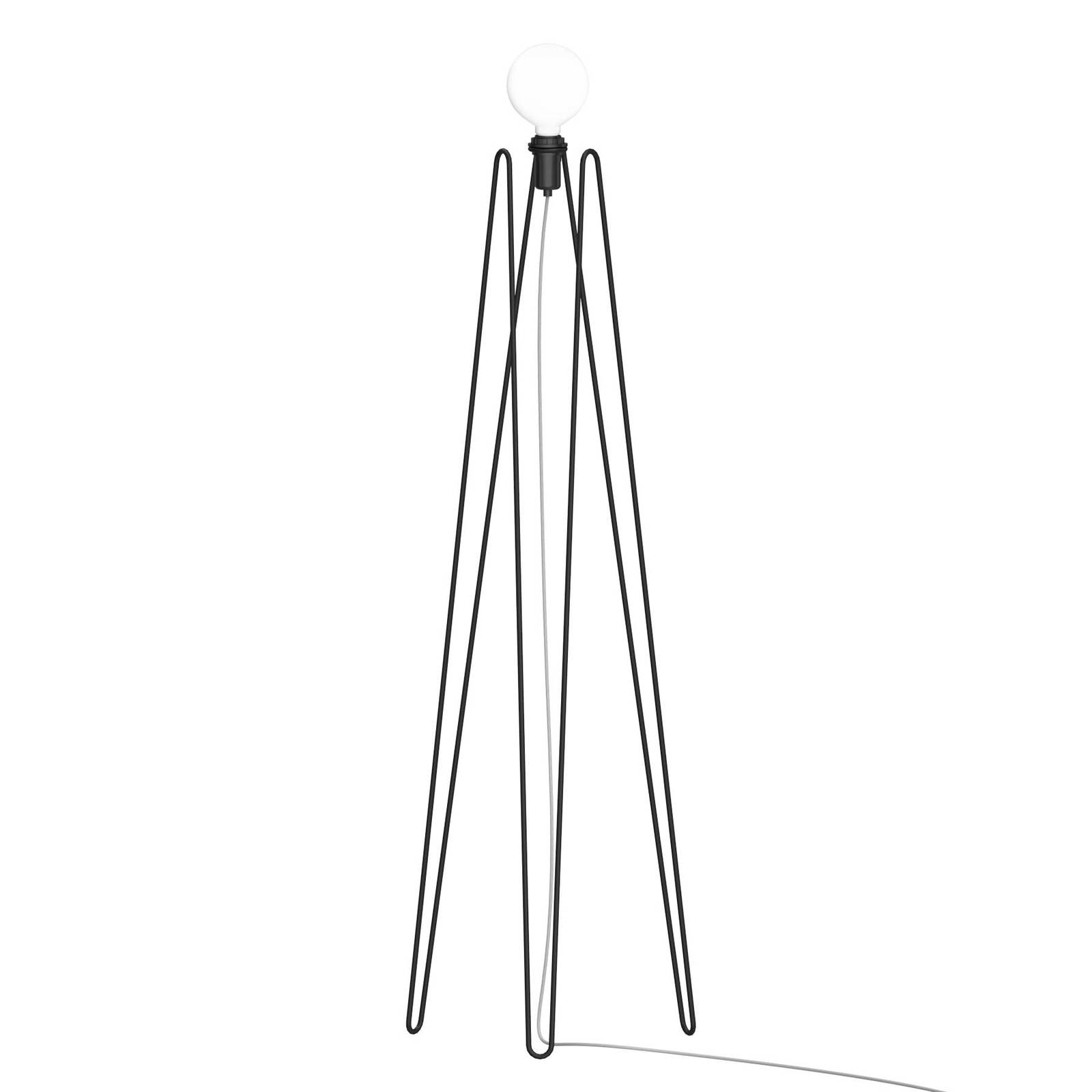 GRUPA Model M2 LED-Stehleuchte schwarz, Kabel weiß GRUPA Model M2 LED-Stehleuchte schwarz, Kabel weiß von GRUPA
