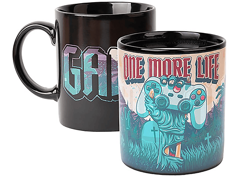 GRUPO ERIK EDITORES Gameration One more Life Thermoeffekt Tasse GRUPO ERIK EDITORES Gameration One more Life Thermoeffekt Tasse von GRUPO ERIK EDITORES