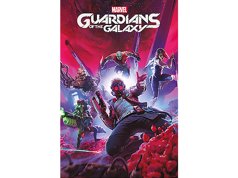 GRUPO ERIK EDITORES Guardians of the Galaxy Poster Videospiel Cover GRUPO ERIK EDITORES Guardians of the Galaxy Poster Videospiel Cover von GRUPO ERIK EDITORES