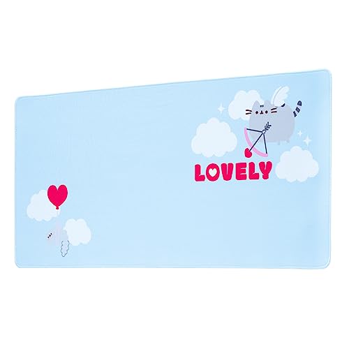 Grupo Erik Gaming Mauspad XXL Pusheen Cat Gaming Mousepad XXL rutschfest und Wasserabweisend Mauspad Groß - Mouse Pad Gaming Schreibtischunterlage PC Zubehör Gaming von Grupo Erik