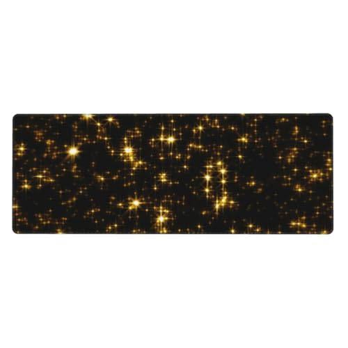 GSGCSBYMLG Mauspad, bedruckt, 30 x 80 cm, goldfarben / Schwarz GSGCSBYMLG Mauspad, bedruckt, 30 x 80 cm, goldfarben / Schwarz von GSGCSBYMLG
