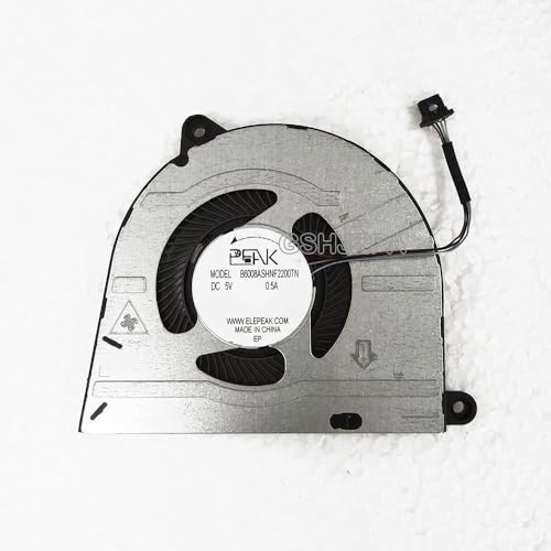 GSHJZPA CPU Kühlung Lüfter kompatibel für Dell Inspiron 7630 16-7630 DFS5K12114262C FQ92 0WMXW4 DC5V 0.5A von GSHJZPA