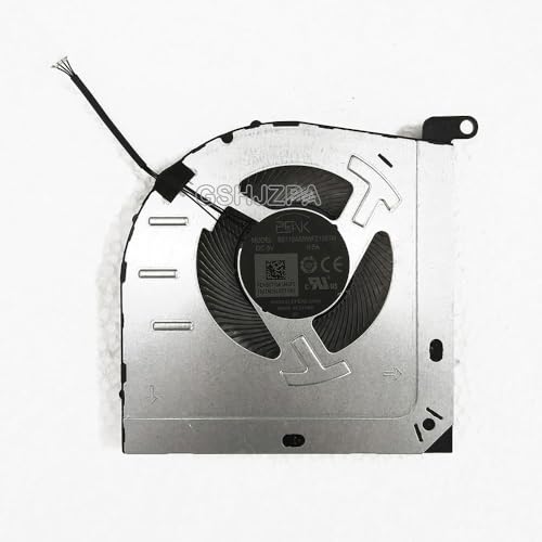 GSHJZPA CPU Kühlung Lüfter kompatibel für Lenovo IdeaPad Gaming 3 15IAH7 15ARH7 16IAH7 DFS5K223052833 FPKX 5V 0.5A 5H40S20628 von GSHJZPA