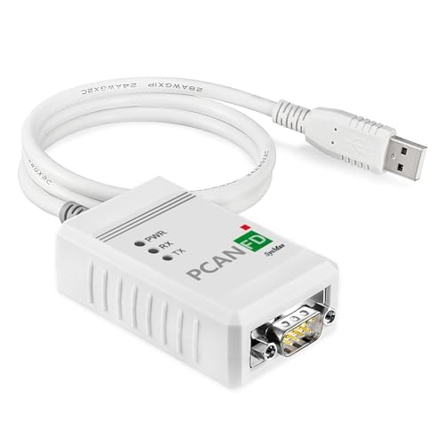 CAN FD-Analysator PCAN FD USB zu CAN FD kompatibel Peak IPEH-004022/002022 (aktualisiertes Kabel auf Schwarze erweiterte Version)(PCAN FD) von GSHUO