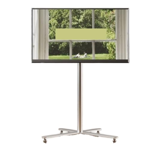 Fernsehgerüst, höhenverstellbarer Fernsehgerüst, Höhenverstellbarer TV-Rollständer aus Edelstahl for 40-70 Zoll Fernseher, TV-Ständer Fernsehgerüst, höhenverstellbarer Fernsehgerüst, Höhenverstellbarer TV-Rollständer aus Edelstahl for 40-70 Zoll Fernseher, TV-Ständer von GSHUPIOU