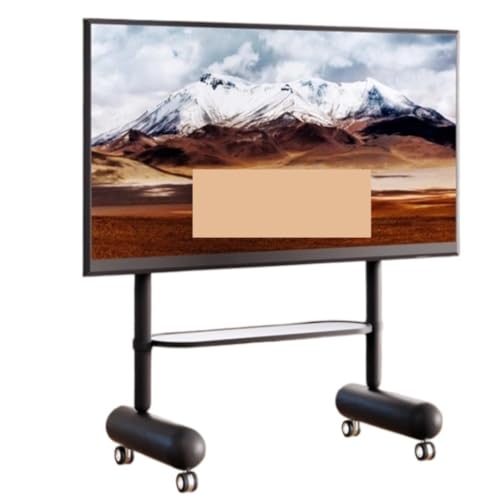 Fernsehgerüst, höhenverstellbarer Fernsehgerüst, Höhenverstellbarer mobiler TV-Ständer mit Rädern, rollender TV-Wagen mit Neigungsboden, TV-Ständer mit Regal Fernsehgerüst, höhenverstellbarer Fernsehgerüst, Höhenverstellbarer mobiler TV-Ständer mit Rädern, rollender TV-Wagen mit Neigungsboden, TV-Ständer mit Regal von GSHUPIOU