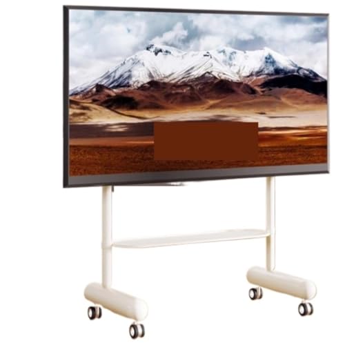 Fernsehgerüst, höhenverstellbarer Fernsehgerüst, Höhenverstellbarer mobiler TV-Ständer mit Rädern, rollender TV-Wagen mit Neigungsboden, TV-Ständer mit Regal Fernsehgerüst, höhenverstellbarer Fernsehgerüst, Höhenverstellbarer mobiler TV-Ständer mit Rädern, rollender TV-Wagen mit Neigungsboden, TV-Ständer mit Regal von GSHUPIOU