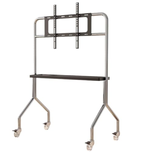 Fernsehgerüst, höhenverstellbarer Fernsehgerüst, Mit Ablagefläche, mobiler TV-Wagen mit Rädern for 43- bis 75-Zoll-LCD-LED-Fernseher Fernsehgerüst, höhenverstellbarer Fernsehgerüst, Mit Ablagefläche, mobiler TV-Wagen mit Rädern for 43- bis 75-Zoll-LCD-LED-Fernseher von GSHUPIOU