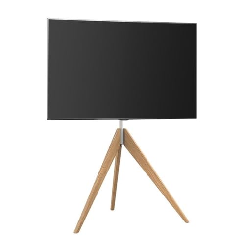 Fernsehgerüst, höhenverstellbarer Fernsehgerüst, Stativ-TV-Ständer aus Holz for 32-65-Zoll-Fernseher, hält bis zu 40 kg, drehbarer TV-Standfuß for den Boden, höhenverstellbar Fernsehgerüst, höhenverstellbarer Fernsehgerüst, Stativ-TV-Ständer aus Holz for 32-65-Zoll-Fernseher, hält bis zu 40 kg, drehbarer TV-Standfuß for den Boden, höhenverstellbar von GSHUPIOU