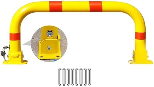 Parkplatz Fahrspur-Schutzprogramm automatische Hin Parksperre, Parkriegel, Parkschloss, automatische Parksäule, Crash Site Parksäule, U-Locked(80 * 33cm) von GSHUPIOU