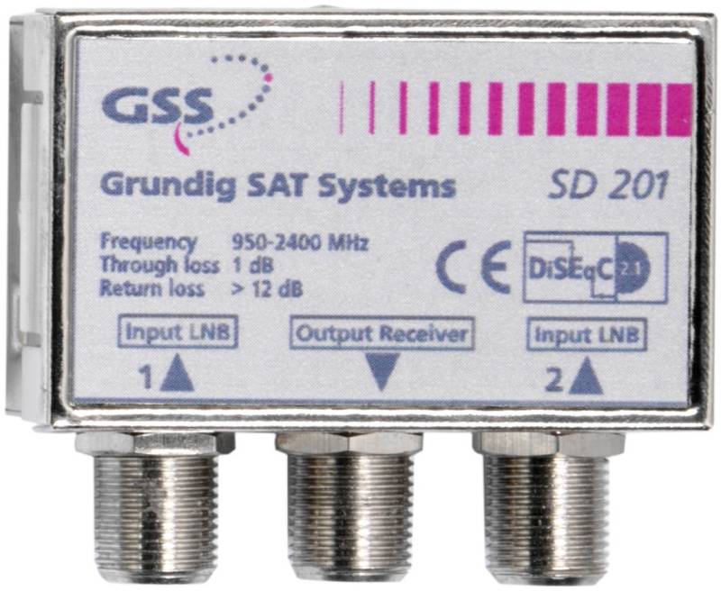 SD 201 DiSEqC-Umschalter von GSS