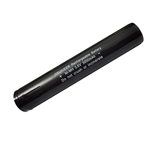GSUIVEER 1 Packung 75175 75375 3,6 V 3000 mAh Ni-MH Taschenlampe Akku kompatibel mit Streamlight Stinger 75813 75810 76000 PolyStinger Pelican M9 FL126 Taschenlampe GSUIVEER 1 Packung 75175 75375 3,6 V 3000 mAh Ni-MH Taschenlampe Akku kompatibel mit Streamlight Stinger 75813 75810 76000 PolyStinger Pelican M9 FL126 Taschenlampe von GSUIVEER