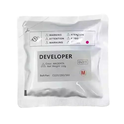 GSwReJ Kompatibler DV311 -Entwicklerpulver Kompatibel mit C220 C280 C360 210 g pro Beutel CMYK -Farbe 1 Stück GSwReJ Kompatibler DV311 -Entwicklerpulver Kompatibel mit C220 C280 C360 210 g pro Beutel CMYK -Farbe 1 Stück von GSwReJ