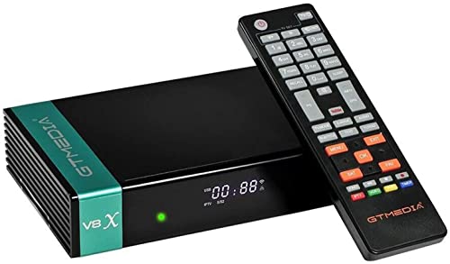 GTMEDIA V8X DVB-S / S2 / S2X 1080P HD TV Satelliten Receiver Decoder Box H.265 Unterstützung WiFi 2.4G von GT MEDIA