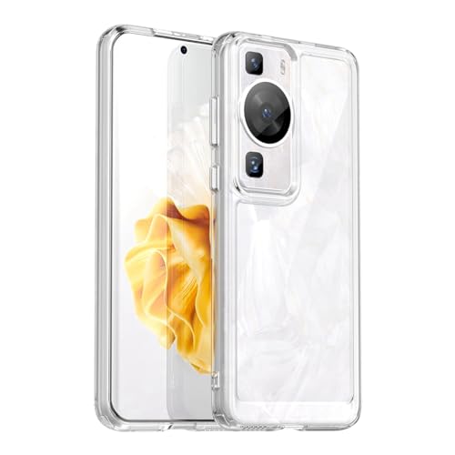 GTBDEKI Clear Hülle für Huawei P60 Hülle, P60 Pro MNA-LX9 LNA-LX9 Hülle, Kratzfeste stoßfeste transparente Harte PC + TPU-Stoßstangenschutz hülle für Huawei P60 Pro Crystal Clear GTBDEKI Clear Hülle für Huawei P60 Hülle, P60 Pro MNA-LX9 LNA-LX9 Hülle, Kratzfeste stoßfeste transparente Harte PC + TPU-Stoßstangenschutz hülle für Huawei P60 Pro Crystal Clear von GTBDEKI