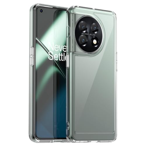GTBDEKI Clear Hülle für OnePlus 11 Hülle, One Plus 11 5G PHB110 Hülle, Kratzfeste stoßfeste transparente Harte PC + TPU-Stoßstangenschutz hülle für OnePlus 11 5G Crystal Clear GTBDEKI Clear Hülle für OnePlus 11 Hülle, One Plus 11 5G PHB110 Hülle, Kratzfeste stoßfeste transparente Harte PC + TPU-Stoßstangenschutz hülle für OnePlus 11 5G Crystal Clear von GTBDEKI