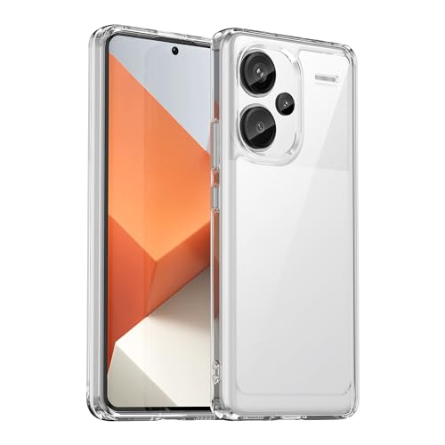 GTBDEKI Clear Hülle für Redmi Note 13 Pro Plus5G Hülle, Kratzfeste stoßfeste transparente Harte PC + TPU-Stoßstangenschutz hülle für Xiaomi Redmi Note 13 Pro Plus5G Crystal Clear GTBDEKI Clear Hülle für Redmi Note 13 Pro Plus5G Hülle, Kratzfeste stoßfeste transparente Harte PC + TPU-Stoßstangenschutz hülle für Xiaomi Redmi Note 13 Pro Plus5G Crystal Clear von GTBDEKI